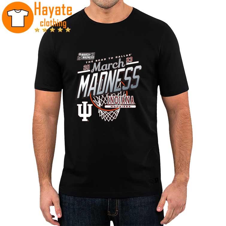 Indiana Hoosiers the road to Dallas 2023 March Madness shirt