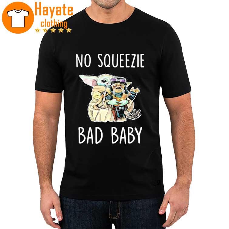 No Squeezie Bad Baby Yoda shirt