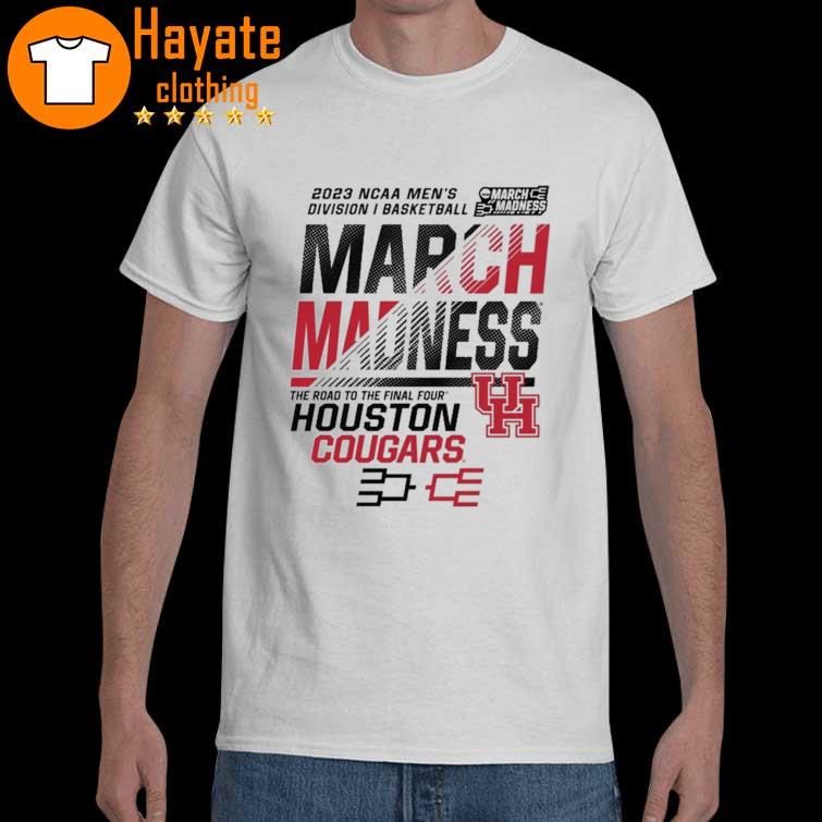 Original 2023 Ncaa Men's Division I Basketball March Madness the road to the Final Four Houston Cougars shirt