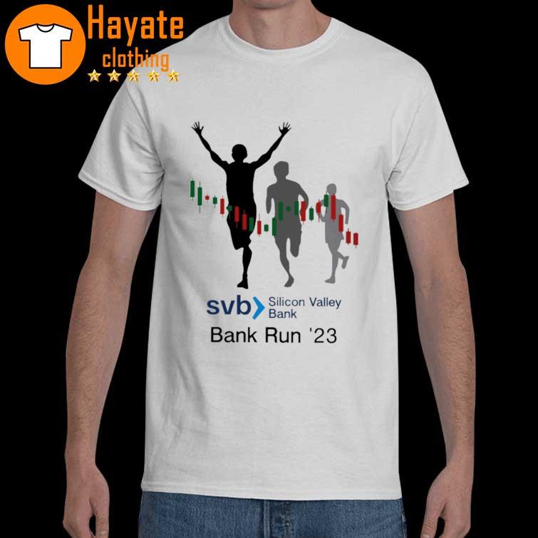 Svb Silicon Valley Bank Run 23' Official Shirt