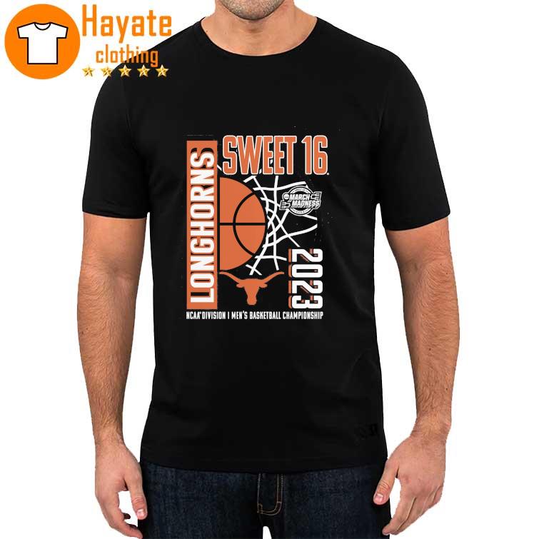 The Team Sports Texas Longhorns Sweet 16 March Madness 2023 shirt