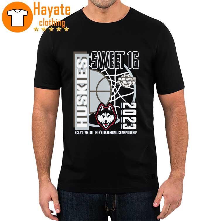 The Team Sports UConn Huskies Sweet 16 March Madness 2023 shirt